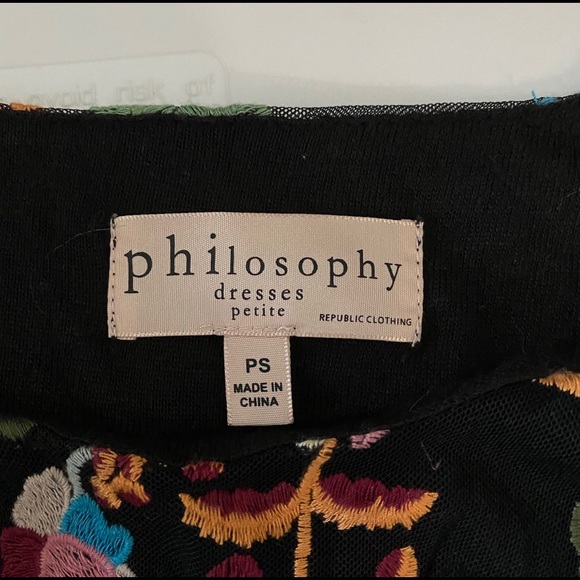 Philosophy embroidered Dress 3568 - Picture 7 of 7